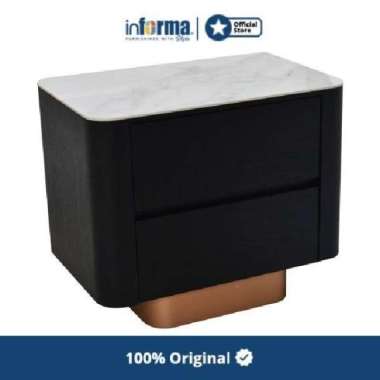 Informa - Lyndon Meja Tamu - Hitam