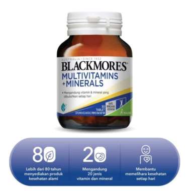 Blackmores Multivitamin + Minerals Isi 30 Tablet / Blackmores