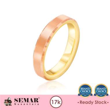 Cincin Emas Pipa Kaca Gold 17K Semar Nusantara 20 2 gram