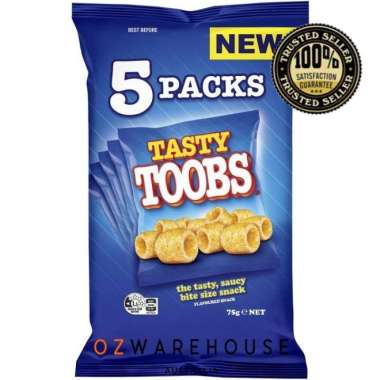 Tasty Toobs Multipack 5 Pack