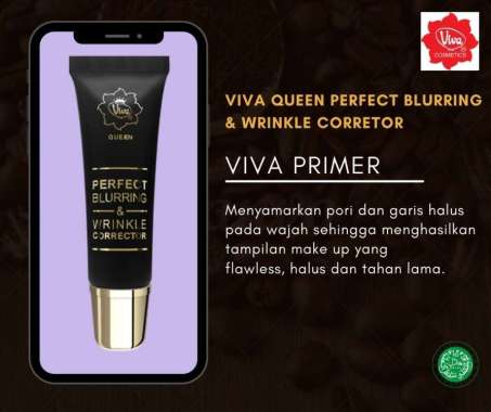 Viva Queen Perfect Blurring & Wrinkle Corretor/Makeup primer/Face primer