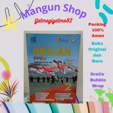 Buku Brilian PPKn AKM Kelas VIII.8 SMP Kurikulum 2013 Edisi Revisi