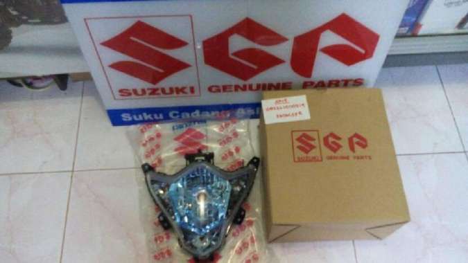 Reflektor Headlamp Satria Fu Facelift Blue Edition