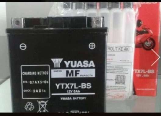 Aki Yuasa YTX7L-BS Jamin Ori Murah