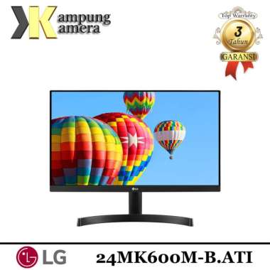 LG 24MK600M-B ATI 23.8" Monitor IPS Full HD Borderless AMD freeSync