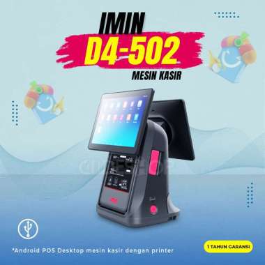 Mesin Kasir Android Imin D4 502 All in One Pos