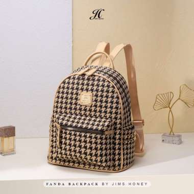 Jims Honey - Fanda Bag - Tas Ransel Wanita APRICOT