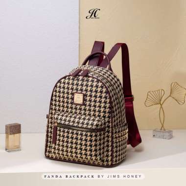 Jims Honey - Fanda Bag - Tas Ransel Wanita RED