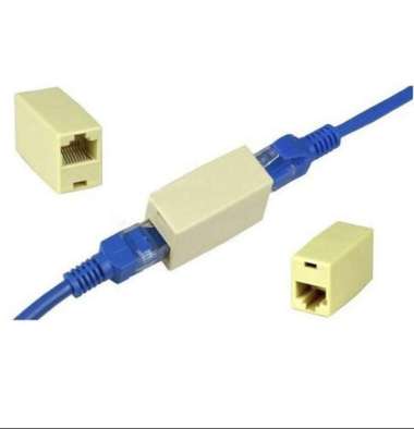 Soket Barel RG45 RJ45 sambungan kabel LAN