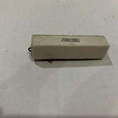 Resistor kapur 330ohm 20w