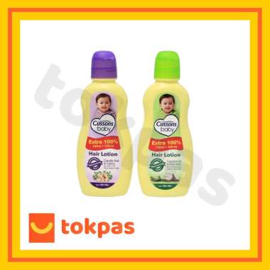 Cussons Baby Hair Lotion / Lotion Rambut Bayi / Minyak Rambut Bayi Coconut Oil 100+100 ml