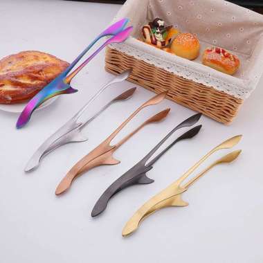 Food Clip Stainless Steel / Capitan Makanan / Capitan Kue / Penjepit makanan clip pencapit makanan g
