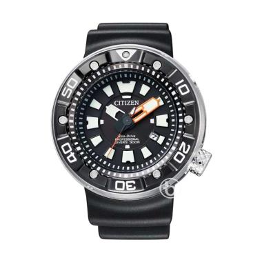 Citizen Promaster Eco-Drive Professional Divers DLC Jam Tangan Pria Black Silver