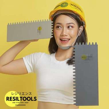 Raskam PVC Gerigi Perata Acian Mortar Keramik Cetok Koratek Trowel