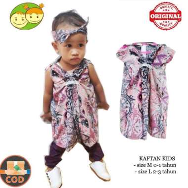 Gratis Ongkir Kaftan Bayi / Kaftan Anak Katun Masmara / Kaftan Anjani Modern