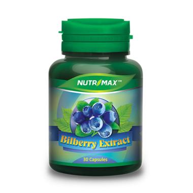 Nutrimax Bilberry Extract Vitamin [30 Kapsul]