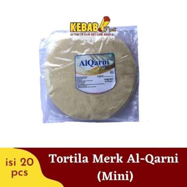Kulit Kebab Tortilla Mini Merk Al-Qarni 20 pcs