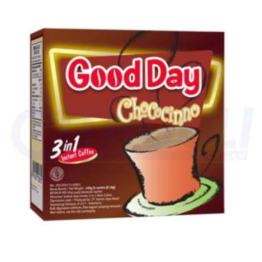 Promo Harga Good Day Instant Coffee 3 in 1 Chococinno per 5 sachet 20 gr - Blibli