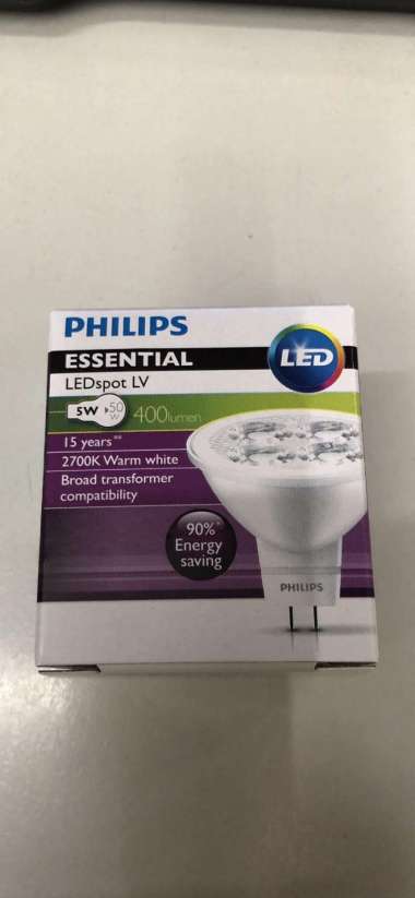 Halogen LED Philips MR16 12V / 5w