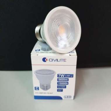 Lampu Halogen LED E27 7W Dimmer Dimmable 7 Watt 6000K