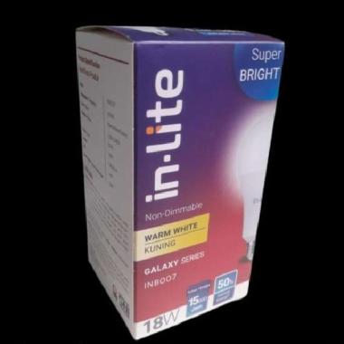 Led Bulb Inlite 18 Watt Kuning (3000k)