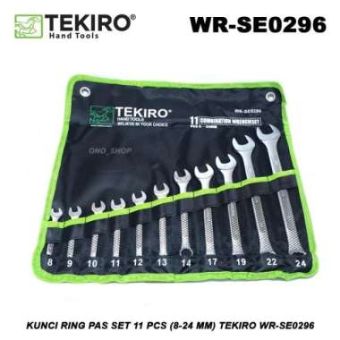 Kunci Ring Pas Set Tekiro 11 Pcs 5/16"-1" Combination Wrench Set