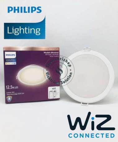 LAMPU PHILIPS DOWNLIGHT LED 12,5W 12,5 WATT SMART WIFI TUNEABLE WHITE