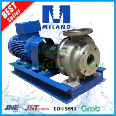 Pompa Centrifugal Milano Pump 80x65/160 SS 316 + motor Teco 3.7kw/380v