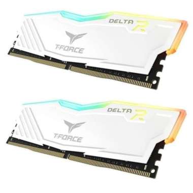 Team Delta RGB WHITE DDR4 16GB (2X8GB) 3200Mhz - TF4D416G3200HC16CDC01