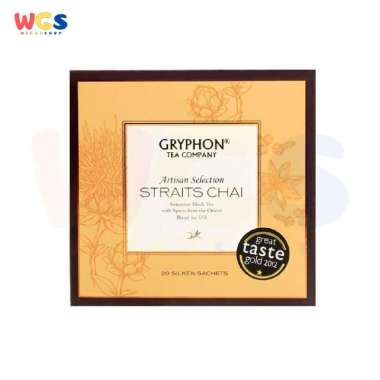 Gryphon Tea Bag Straits Chai / Sachet