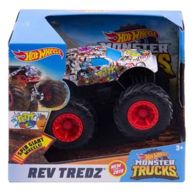 Wallpaper Jual Hot Wheels Monster Truck Fyj71d Steer Clear Rev Tredz Red 19 Desktop Wallpaper