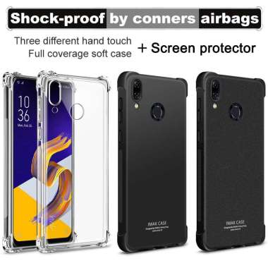 Imak Soft Case (Shockproof) - Asus Zenfone 5 ZE620KL / Asus Zenfone 5Z ZS620KL - - Clear