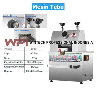 Wintech WTH-SCP-TS Mesin Pemeras Tebu - Mesin Penggiling Tebu Sugar Cane