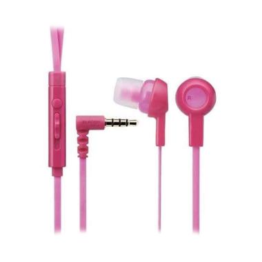 Elecom Headset In-Ear Type Stereo Colorful Fruit Series - Pink Pink