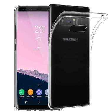 Slim TPU Case Samsung Galaxy Note 8 - Casing Clear Transparan - - CLEAR