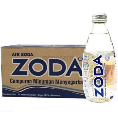 Zoda Air Soda [250 mL/ Kemasan Botol]