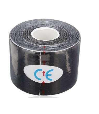 KINESIO TAPE Kinesiology tape for sport & theraphy taping 5 BLACK