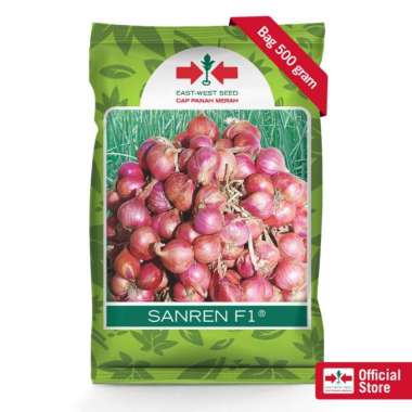 Benih Bawang Merah SANREN F1 Isi 500 Gram - Cap Panah Merah Seluruh Indonesia