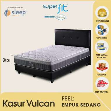 Comforta Superfit SC Vulcan Set Matras 200 x 200 putih/white