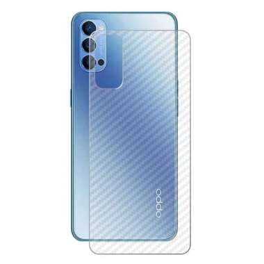 Promo Garskin Oppo Reno 5 / Reno 5F Skin Clear Carbon Hydrogel Back Cover Oppo Reno 5