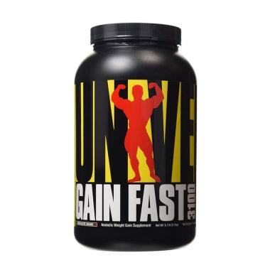 Jual Universal Nutrition Gain Fast 3100 Chocolate Susu Protein Fitness Coklat Tambah Berat Badan 2 5 Lb Murah September 2020 Blibli Com