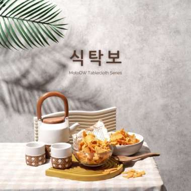 Photo props - Taplak Meja dan Napkin Gaya Korea motif Yoora