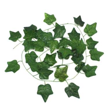Az Daun Rambat Plastik Dekorasi Dinding Artificial Bunga Lamaran Ivy warna Daun Maple