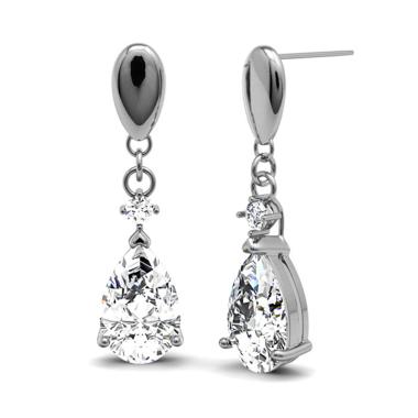 Her Jewellrey Princess Glamour Earrings / Anting Crystal