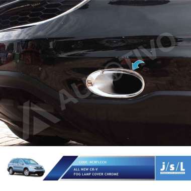 JSL Ring Garnis Fog Lamp All New CRV 2010 Fog Lamp Cover CHROME