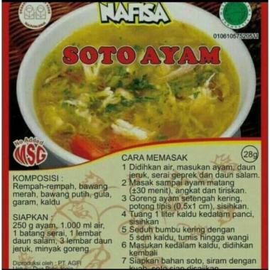 Nafisa Bumbu Soto Ayam