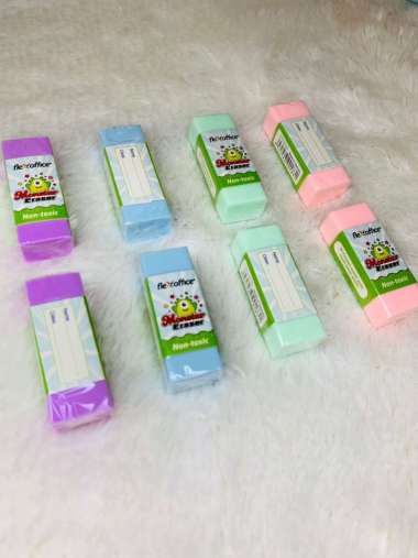 PENGHAPUS PENSIL FLEXOFFICE C-E06 COLOR