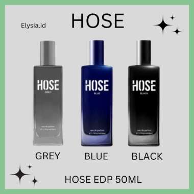 HOSE EDP Black Blue Grey 50 ml | Parfum Pria HOSE Eau De Parfum Grey 50ml