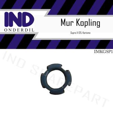 IND Onderdil Mur Kopling Supra X 125 & Karisma HItam