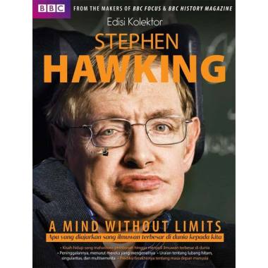 Mizan Buku Sosial & Politik Stephen Hawking A Mind Without Limits Multicolor